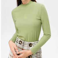 Juzui 玖姿 annakro系列 幾米联名 女士半高领长袖T恤 JTBQ80115