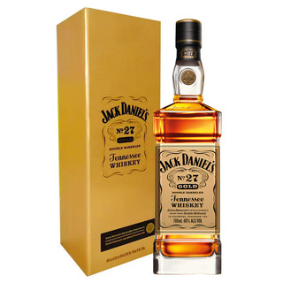 JACK DANIEL‘S 杰克丹尼 No.27金标 美国 田纳西威士忌 40%vol 700ml