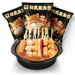 首鲜道 关东煮食材12串 510g（450g+60g料包）