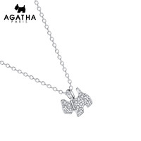 AGATHA Agatha/瑷嘉莎 925银小狗项链