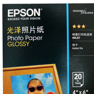 EPSON 爱普生 S042555 光泽照片纸 6寸 50张