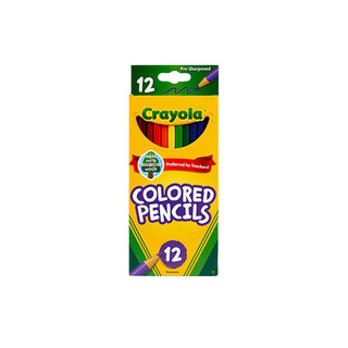 Crayola 绘儿乐 68-4012 油性彩色铅笔 12色