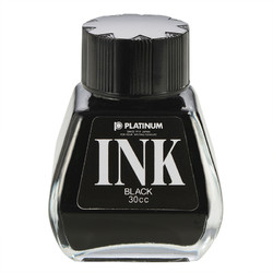 白金 PLATINUM 白金 INK-400 钢笔墨水 黑色 30ml