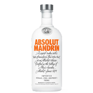 ABSOLUT VODKA 绝对伏特加 伏特加 柑橘味 40%vol 700ml