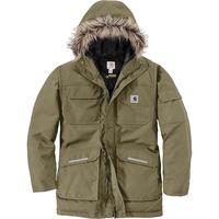 carhartt 卡哈特男士户外连帽加厚派克大衣