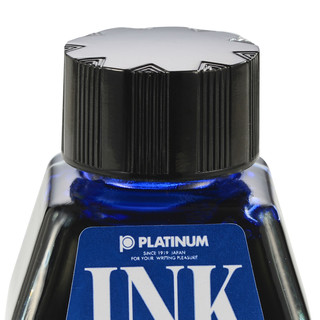 PLATINUM 白金 INK-400 钢笔墨水 蓝黑 30ml