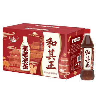 达利园 和其正凉茶 草本植物清凉饮料茶饮料 550ml*15瓶 整箱装