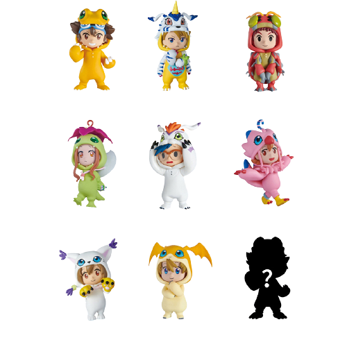 BANDAI 万代 数码宝贝玩偶服系列 盲盒 单盒