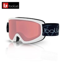 bolle 法国BOLLE 滑雪眼镜男女单双板滑雪镜双层防雾亚洲版柱面护目镜