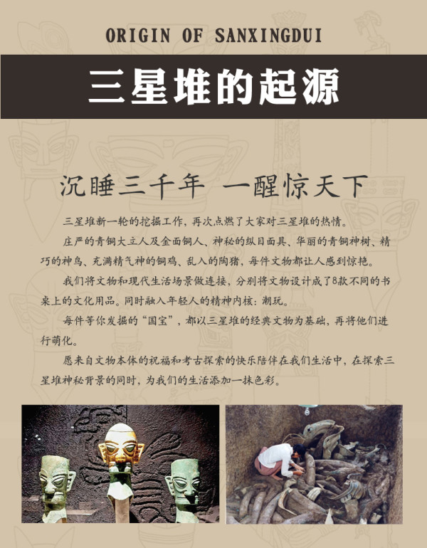 witstar益智星三星堆面具盲盒简装版四盒装河南陕西院兵马文物俑