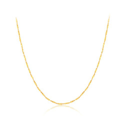 chowtaiseng周大生k0lc0007h满天星18k黄金项链45cm
