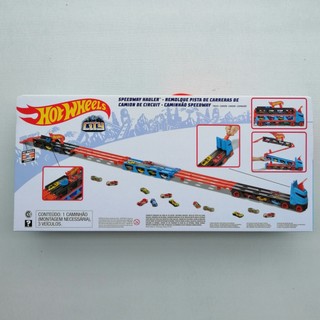 Hot Wheels 城市竞速运输车+火辣小跑车3辆