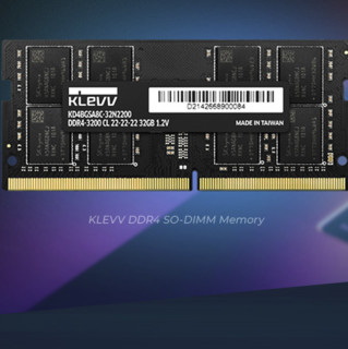 KLEVV 科赋 DDR4 2666 16GB 笔记本内存条