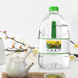 天地精华 泡茶专用淡泉水 4.5L*4桶