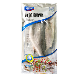 海名威 鲜蒸海鲈鱼 450g