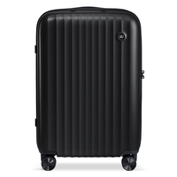 NINETYGO 90分 艺旅轻行系列 拉杆箱 黑色 20英寸
