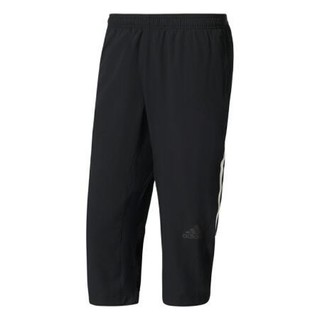 adidas 阿迪达斯 3/4workout Pant 男子运动长裤 BK0982 黑色 L