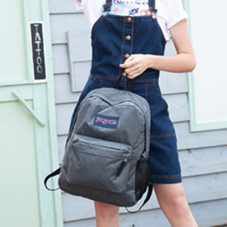 JANSPORT 杰斯伯 男女款双肩包 3P695B1 灰色 中号