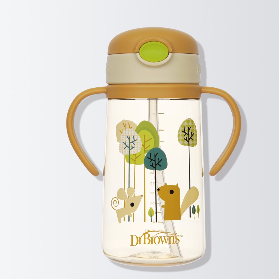 布朗博士 Dr Brown's 儿童PPSU吸管杯 400ml