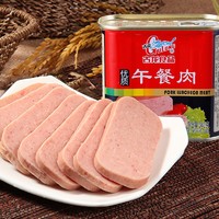 GULONG 古龙食品 古龙 午餐肉罐头 速食罐头 火锅搭档 340g