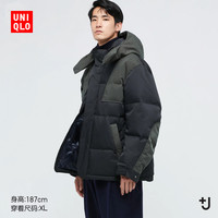 UNIQLO 优衣库 男装  J 宽松羽绒连帽外套 445767