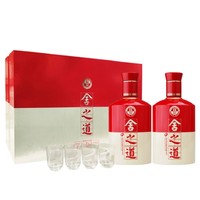 舍得 舍之道 50%vol 浓香型白酒 500ml*2瓶 双支装 赠送中法红鼎38度1瓶