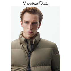 Massimo Dutti 男装 绗缝羽绒男士保暖外套 03425230506
