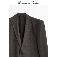 Massimo Dutti 男装 棉质网眼布修身西装外套 02052162801