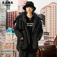 KAMA 卡玛 女士工装多袋棉服 8420781
