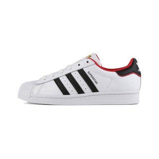 adidas ORIGINALS Superstar 中性运动板鞋 FW6384 白色/黑色 44