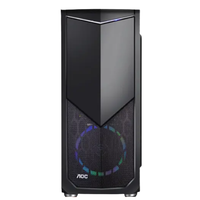 AOC 战神 816 九代酷睿版 家用台式机 黑色 (酷睿i5-9400F、GTX 1050Ti 4G、8GB、240GB SSD、风冷)