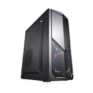 AOC 冠捷 战神 816 九代酷睿版 家用台式机 黑色 (酷睿i5-9400F、RX570 4G、8GB、480GB SSD、风冷)