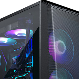 PHANTEKS 追风者 P360A RGB E-ATX机箱 半侧透 黑色+显卡垂直套件