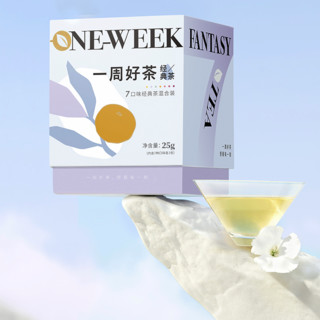 nayuki 奈雪 一周好茶组合装 2口味 81g（经典茶25g+果茶56g）