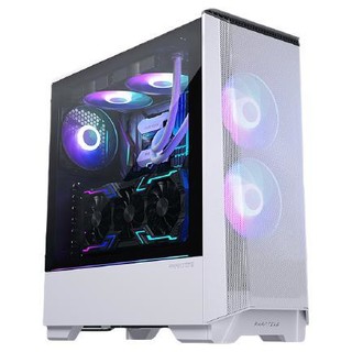 PHANTEKS 追风者 P360A RGB E-ATX机箱 半侧透 白色+240水冷 白色