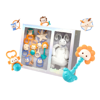 461536 新生儿安抚礼盒套装+安抚兔