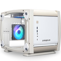 InWin 迎广 EXPLORER 探索者 MINI-ITX机箱 全侧透 骨白