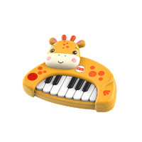 Fisher-Price 动物电子琴宝宝初学多功能音乐启蒙益智电子琴儿童钢琴男孩女孩玩具GMFP025B小鹿