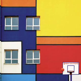 PICA Photo 拾相记 Yener Torun 耶内·托伦《街头篮球》33x33cm 黑色合金框