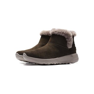 SKECHERS 斯凯奇 女士短筒雪地靴 15501/CSNT