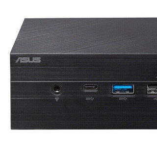 ASUS 华硕 PN62 十代酷睿版 商务台式机 黑色(酷睿i5-10210U、核芯显卡、32GB、1000GB SSD、风冷)