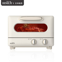 HIMEJI 多功能小烤箱网红烤箱机械式操作精准控温专业烘焙智能迷你电烤箱