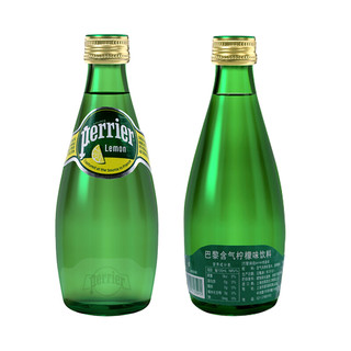 perrier 巴黎水 苏打水组合装 330ml*12瓶+12瓶（柠檬味330ml*12瓶+大象苏打水12瓶）