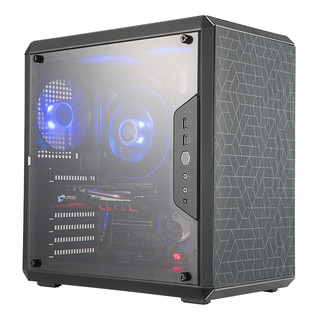 COOLERMASTER 酷冷至尊 MasterBox Q300L ATX机箱 半侧透 黑色