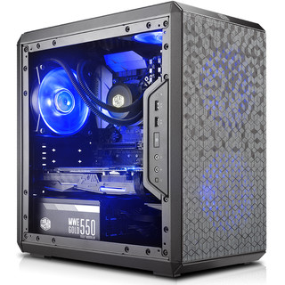 COOLERMASTER 酷冷至尊 MasterBox Q300L ATX机箱 半侧透 黑色