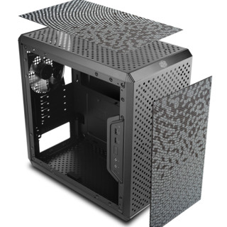 COOLERMASTER 酷冷至尊 MasterBox Q300L ATX机箱 半侧透 黑色