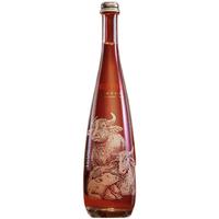 NONGFU SPRING 农夫山泉 2021牛年纪念版 天然矿泉水组合装 750ml*2瓶（充气天然矿泉水+天然矿泉水）