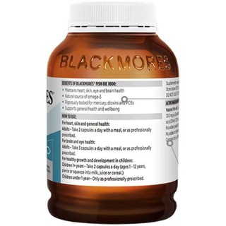 BLACKMORES 澳佳宝 深海鱼油胶囊 400粒