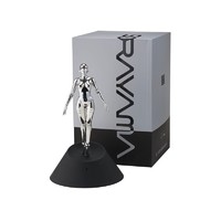 维格列艺术 空山基 机械姬 sexy robot floating银色雕塑 潮流家居装饰摆件