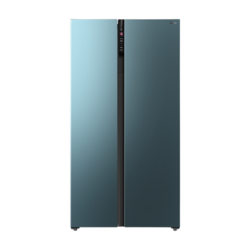 Midea 美的 600L双开对开门大容量无霜一级用电冰箱